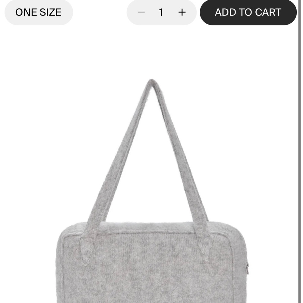 AYA MUSE CASHMERE BAG WITH DUST BAG